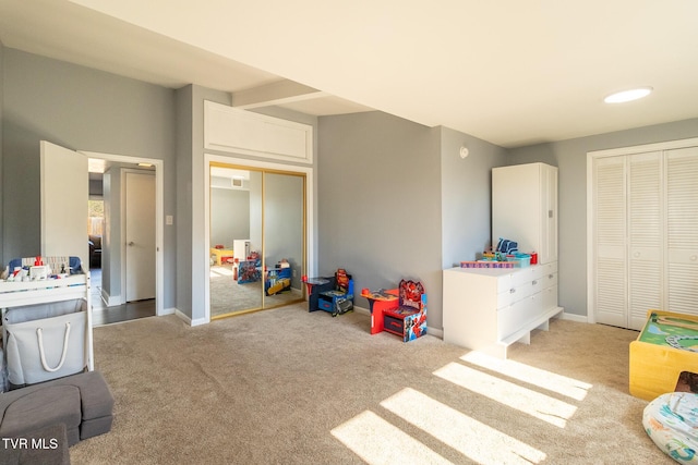 172 Dakota Rd, Bristol, VA 24201 - recreation room featuring carpet flooring and baseboards