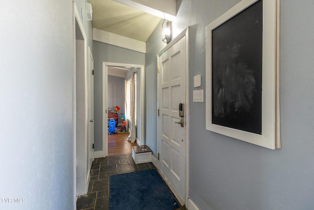 172 Dakota Rd, Bristol, VA 24201 - corridor featuring stone tile flooring and baseboards