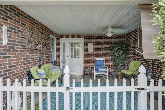 1905 Knob Creek Rd Unit 11, Johnson City, TN 37604 - view of patio / terrace with a gate