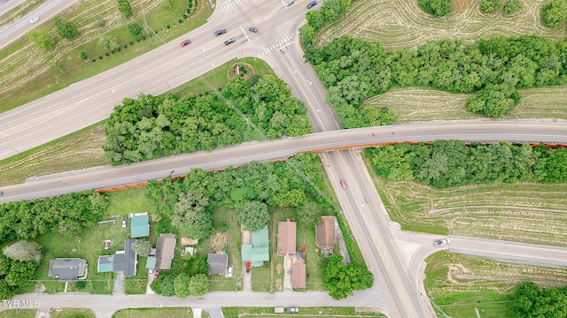 2009 Tenneva St, Kingsport, TN 37665 - aerial view of property and surrounding area featuring a highway