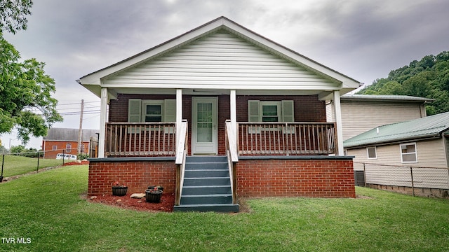 2009 Tenneva St, Kingsport, TN 37665 - back of house with covered porch