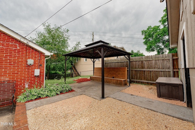 2009 Tenneva St, Kingsport, TN 37665 - view of patio / terrace featuring a gazebo