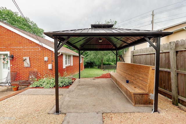 2009 Tenneva St, Kingsport, TN 37665 - view of patio / terrace featuring a gazebo