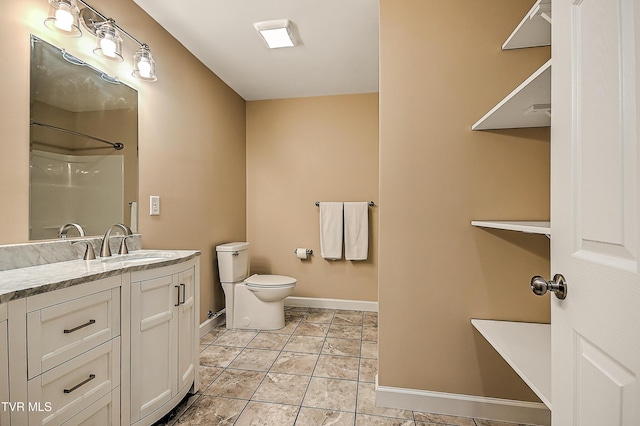 660 S Jena Beth Dr Unit 1, Elizabethton, TN 37643 - bathroom featuring vanity and a shower