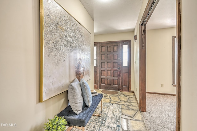 646 Meadow View Rd, Bristol, TN 37620 - entrance foyer featuring stone finish flooring