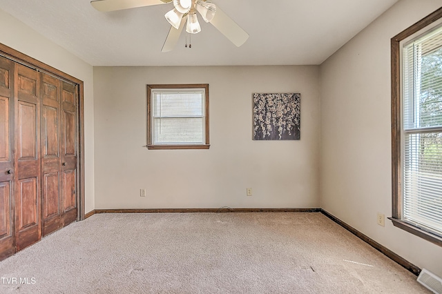 646 Meadow View Rd, Bristol, TN 37620 - unfurnished bedroom featuring carpet floors, baseboards, and a closet