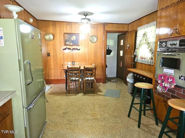919 Coeburn Rd, Wise, VA 24293 - dining room with wood walls