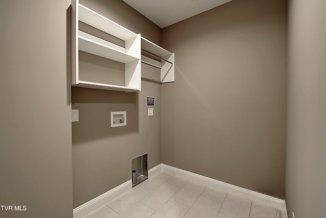 2406 Haystack Cir, Piney Flats, TN 37686 - laundry area featuring washer hookup and light marble finish flooring