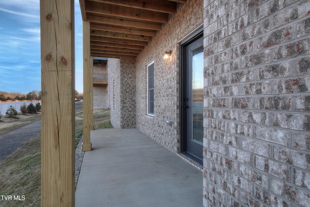2406 Haystack Cir, Piney Flats, TN 37686 - view of patio / terrace with a water view