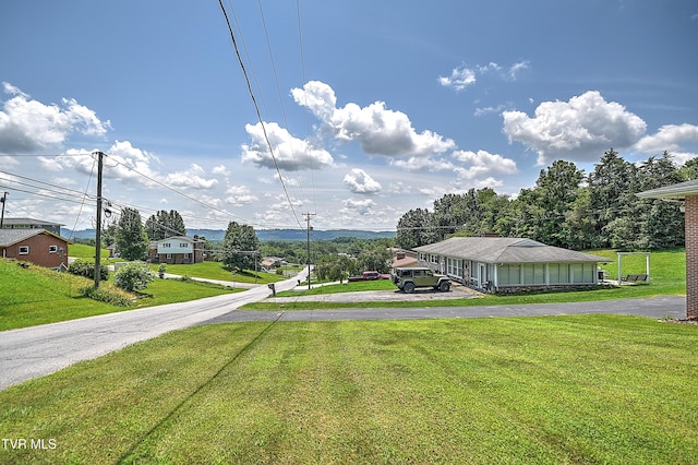 404 Stuffle St, Kingsport, TN 37660 - view of green lawn with driveway