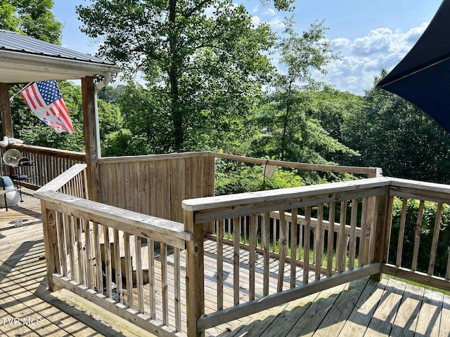692 NE Hamner Ave, Norton, VA 24273 - view of deck