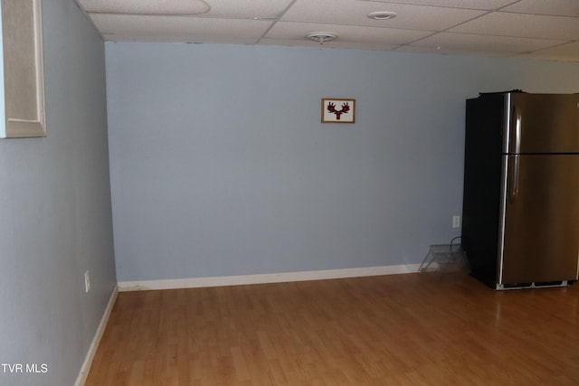 45 Laurel Rdg, Big Stone Gap, VA 24219 - spare room featuring wood finished floors and a drop ceiling