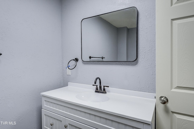 118 Hilbert Cir, Jonesborough, TN 37659 - bathroom featuring vanity and a textured wall