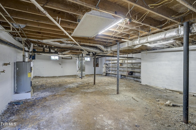 118 Hilbert Cir, Jonesborough, TN 37659 - below grade area featuring electric water heater