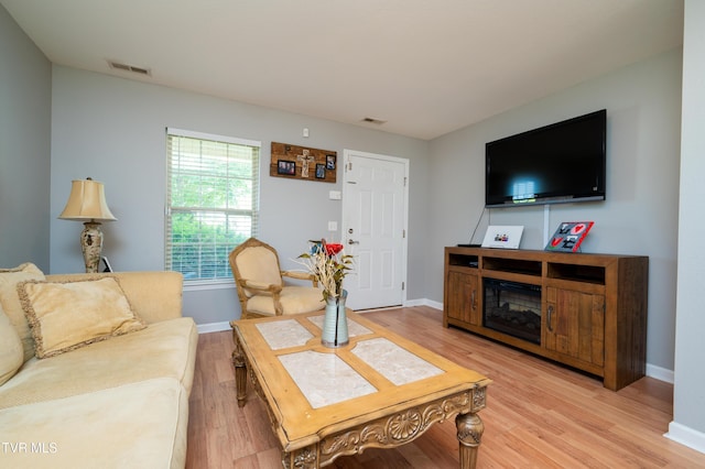 395 Kings Rd, Piney Flats, TN 37686 - living area with light wood-style flooring