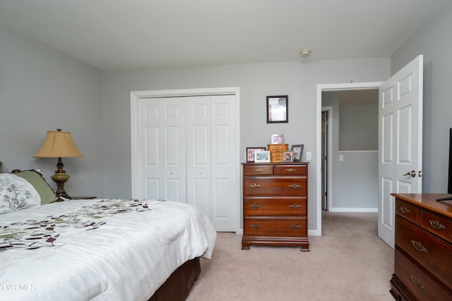 395 Kings Rd, Piney Flats, TN 37686 - bedroom with light carpet and a closet