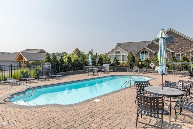 1551 Hatterdale Farm Rd Unit 1551, Blountville, TN 37617 - community pool featuring a patio