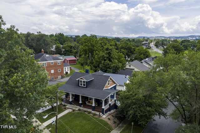 801 Watauga St, Kingsport, TN 37660 - aerial view of property and surrounding area