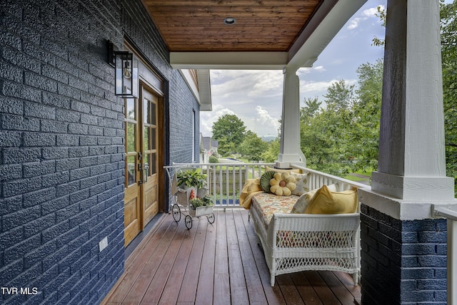 801 Watauga St, Kingsport, TN 37660 - view of wooden deck