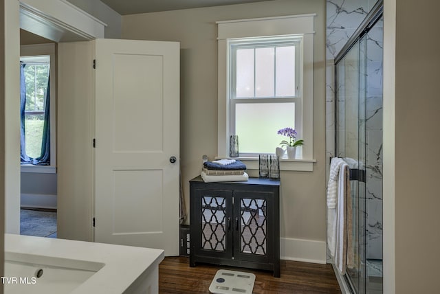 801 Watauga St, Kingsport, TN 37660 - entryway with dark wood-type flooring