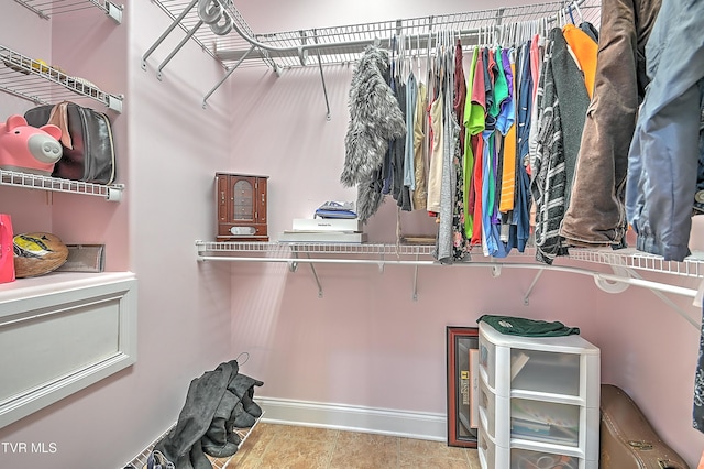 287 Pactolus Rd, Kingsport, TN 37663 - walk in closet with tile patterned flooring