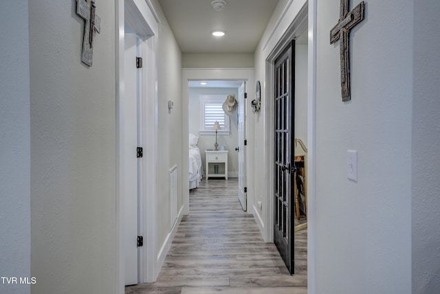 457 W St, Greeneville, TN 37745 - hall featuring light wood-type flooring and baseboards