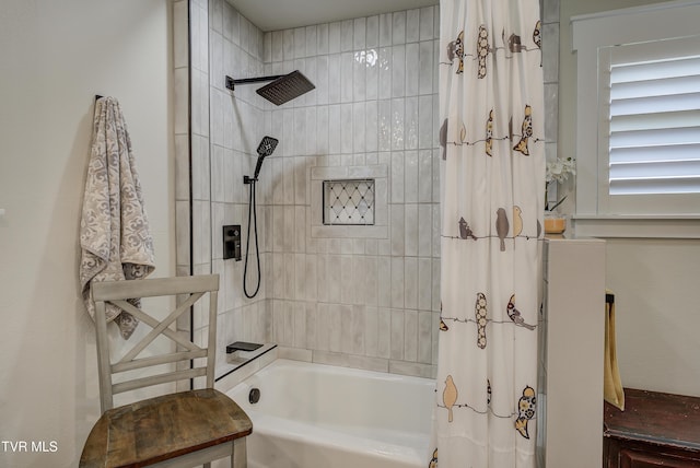 457 W St, Greeneville, TN 37745 - bathroom with shower / bathtub combination with curtain