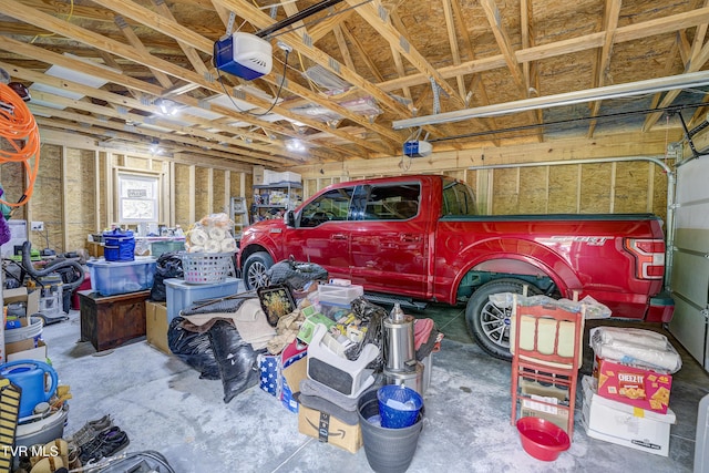 457 W St, Greeneville, TN 37745 - garage featuring a garage door opener
