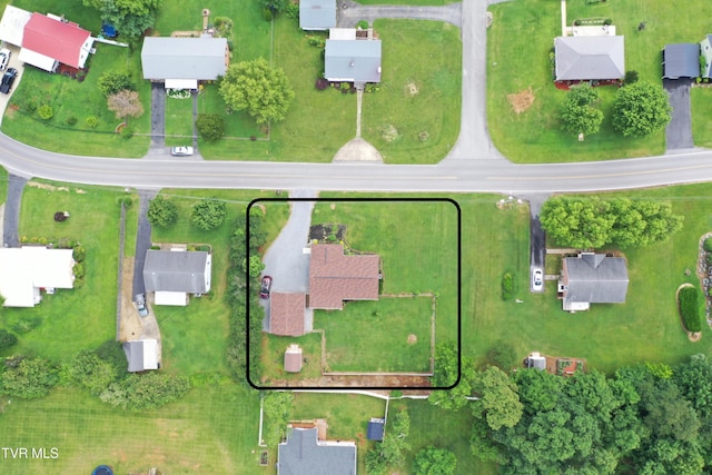 457 W St, Greeneville, TN 37745 - aerial view of property and surrounding area
