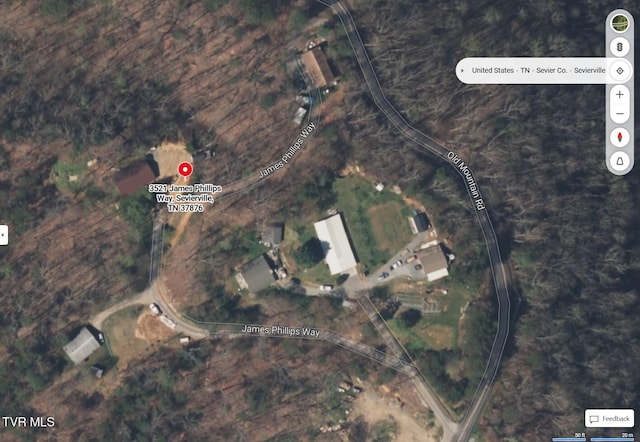3521 James Phillips Way, Sevierville, TN 37876 - map of property location