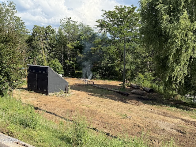 3521 James Phillips Way, Sevierville, TN 37876 - view of yard with a wooded view