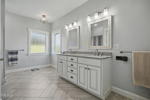 313 Treadway Trl, Jonesborough, TN 37659 - full bath featuring double vanity and heating unit
