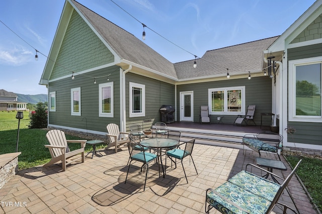 313 Treadway Trl, Jonesborough, TN 37659 - view of patio with a deck, grilling area, and outdoor dining area