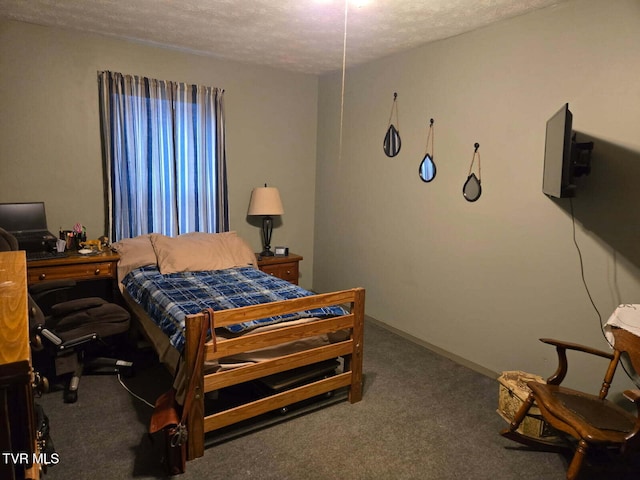 3504 James Phillips Way, Sevierville, TN 37876 - bedroom featuring carpet floors and a textured ceiling