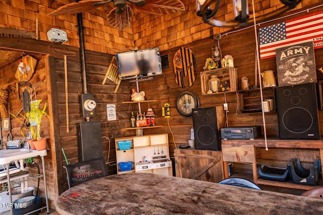 3504 James Phillips Way, Sevierville, TN 37876 - bedroom featuring wood walls