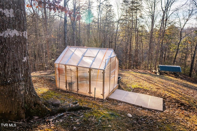 3504 James Phillips Way, Sevierville, TN 37876 - view of greenhouse featuring a view of trees