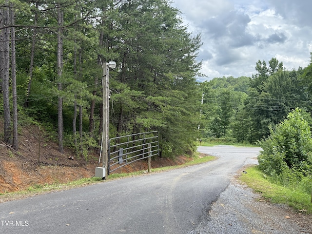 3516 James Phillips Way, Sevierville, TN 37876 - view of asphalt street with a forest view