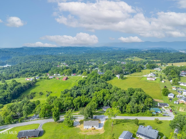 1826 Loop Rd, Lafollette, TN 37766 - bird's eye view of a heavily wooded area
