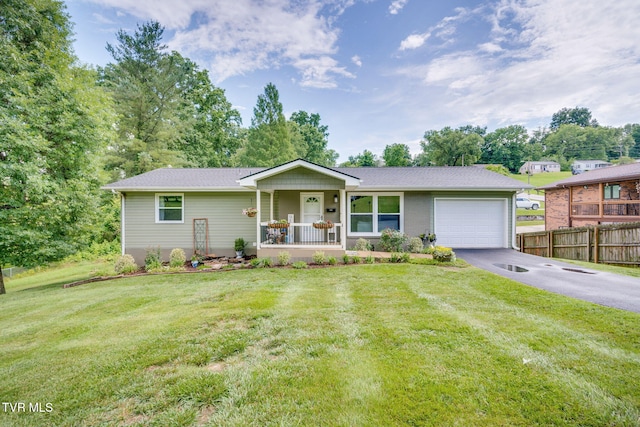 1933 Sand St, Kingsport, TN 37660 - single story home featuring driveway, an attached garage, and a porch