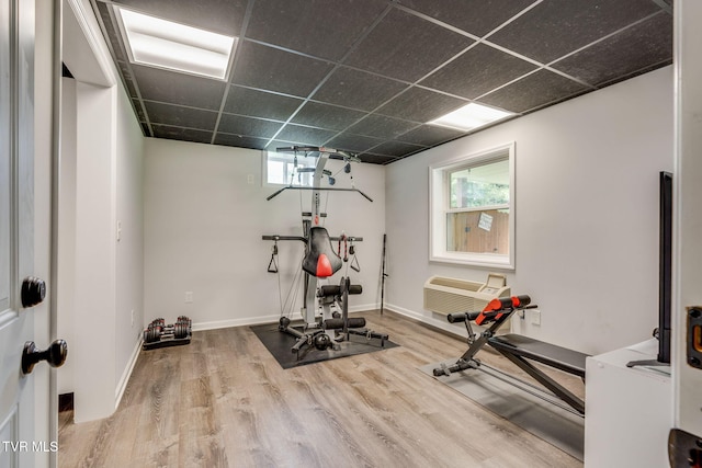 1933 Sand St, Kingsport, TN 37660 - exercise room featuring wood finished floors and plenty of natural light