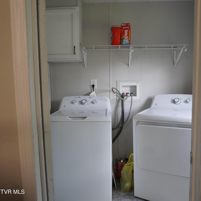 206 Hialeah Dr, Kingsport, TN 37660 - laundry area with washer and dryer