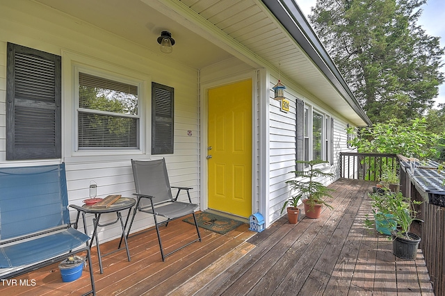 524 Boring Chapel Rd, Gray, TN 37615 - view of deck