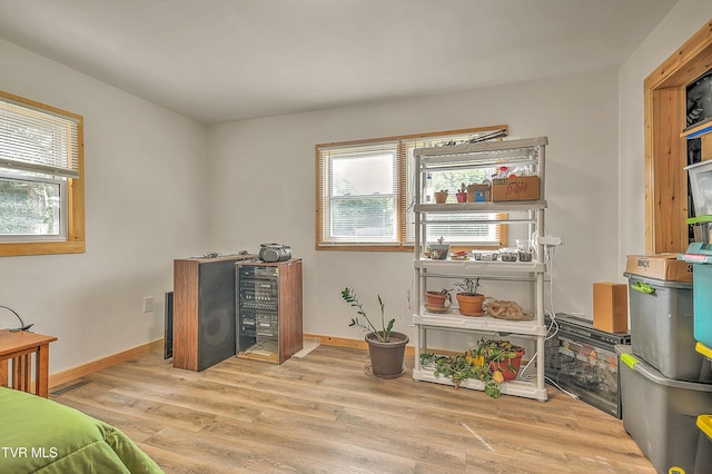 524 Boring Chapel Rd, Gray, TN 37615 - misc room featuring wood finished floors