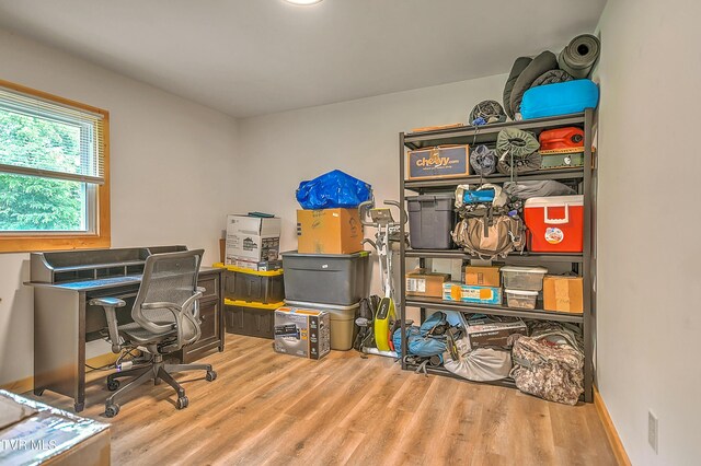 524 Boring Chapel Rd, Gray, TN 37615 - office space with wood finished floors