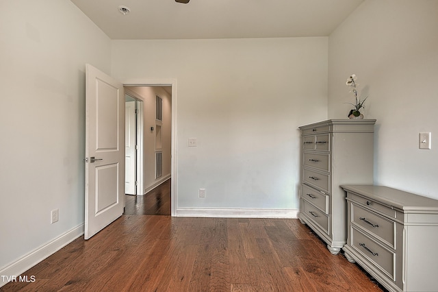 55 Farmstead Ln, Jonesborough, TN 37659 - unfurnished bedroom featuring dark wood-style floors and baseboards