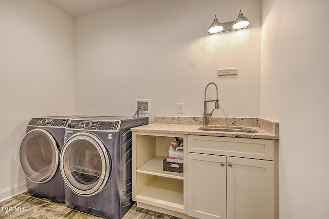 55 Farmstead Ln, Jonesborough, TN 37659 - laundry room with washer and dryer and cabinet space