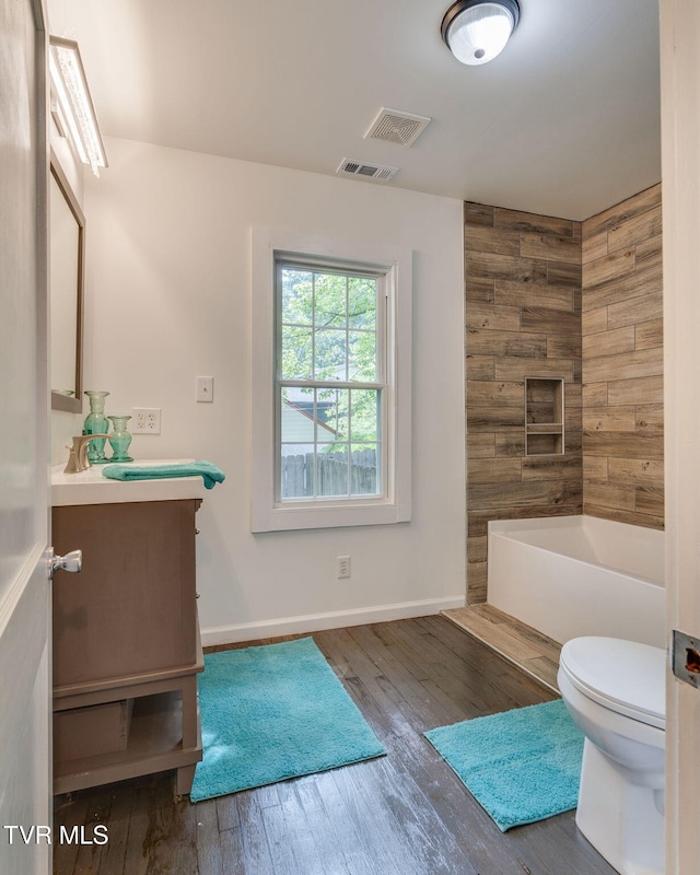 3025 Shipley St, Kingsport, TN 37664 - bathroom with vanity and wood finished floors