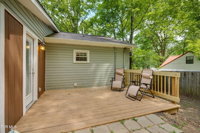 3025 Shipley St, Kingsport, TN 37664 - view of deck