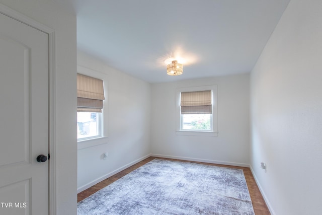 2637 Bay St, Bristol, TN 37620 - unfurnished room featuring wood finished floors and baseboards