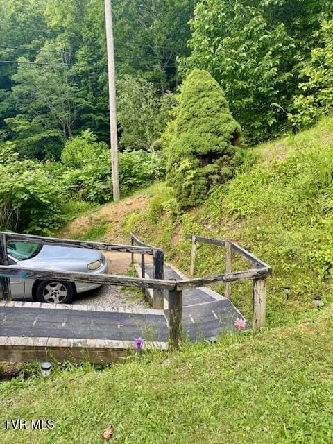 222 SW Azalea Dr, Wise, VA 24293 - exterior view of a heavily wooded area